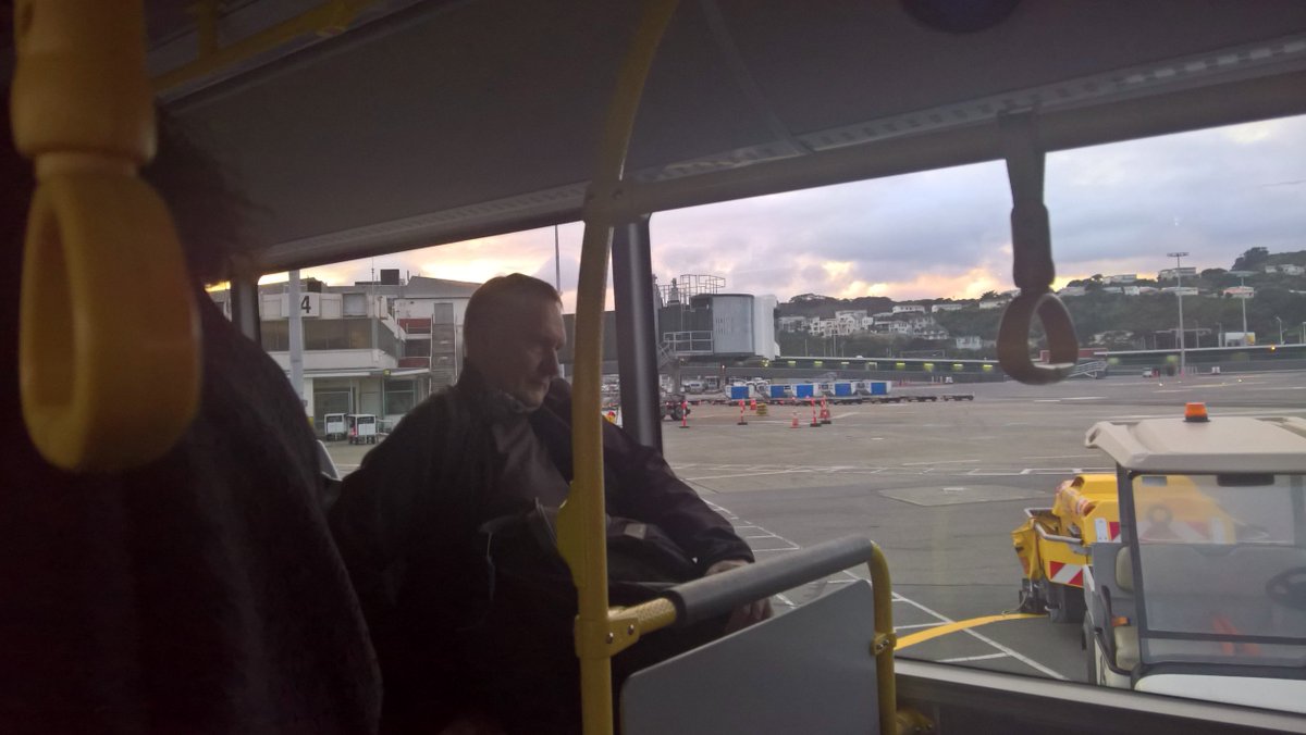 Latest health &amp; safety insanity? Bus to go 20m at Wellington Airport <a href="/FlyAirNZ/">Air New Zealand</a> worlds shortest bus journey???