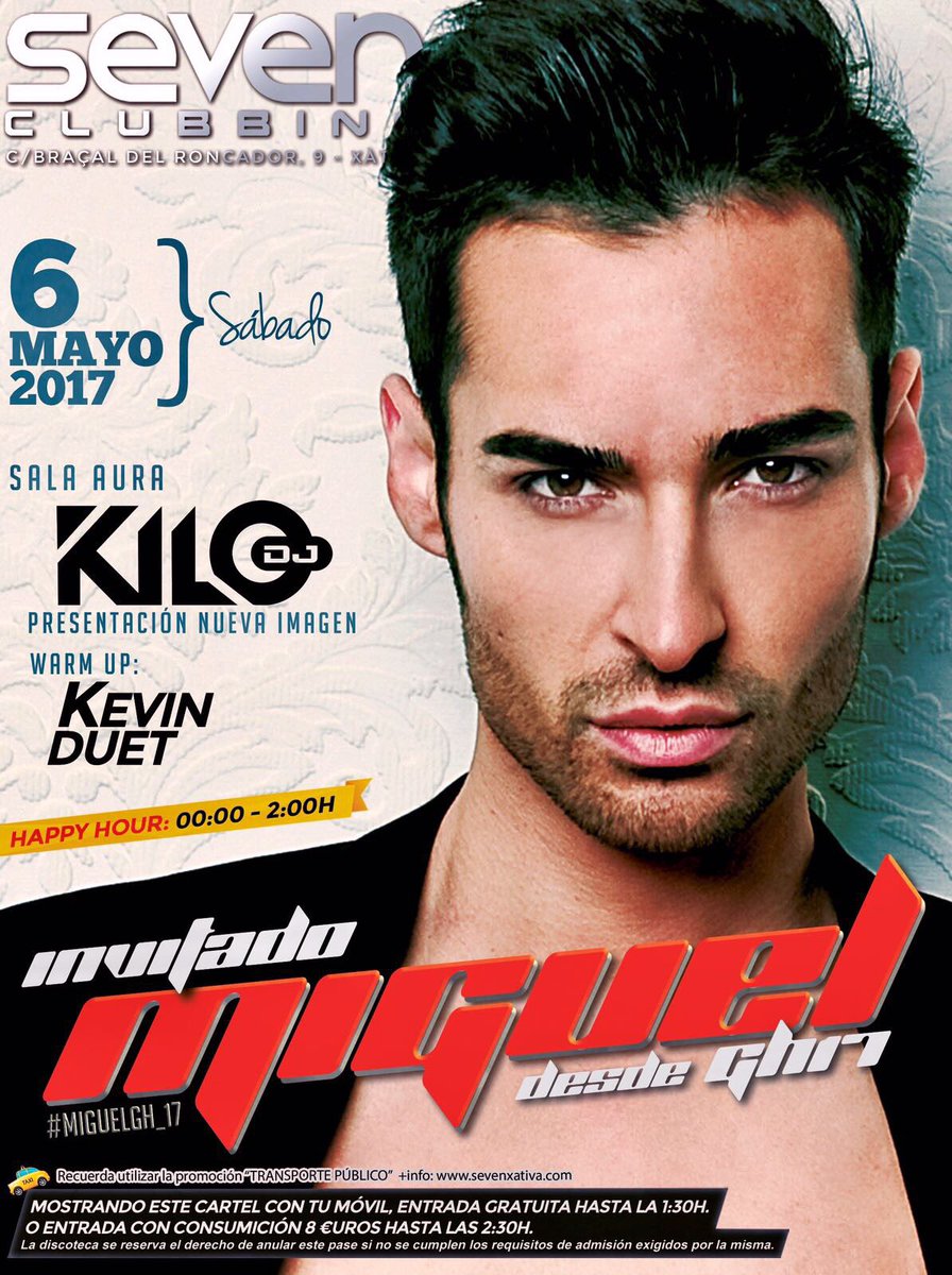 Este sábado <a href="/MiguelGH_17/">Miguel Vilas</a> en <a href="/auraxativa/">Aura Xàtiva</a>!!