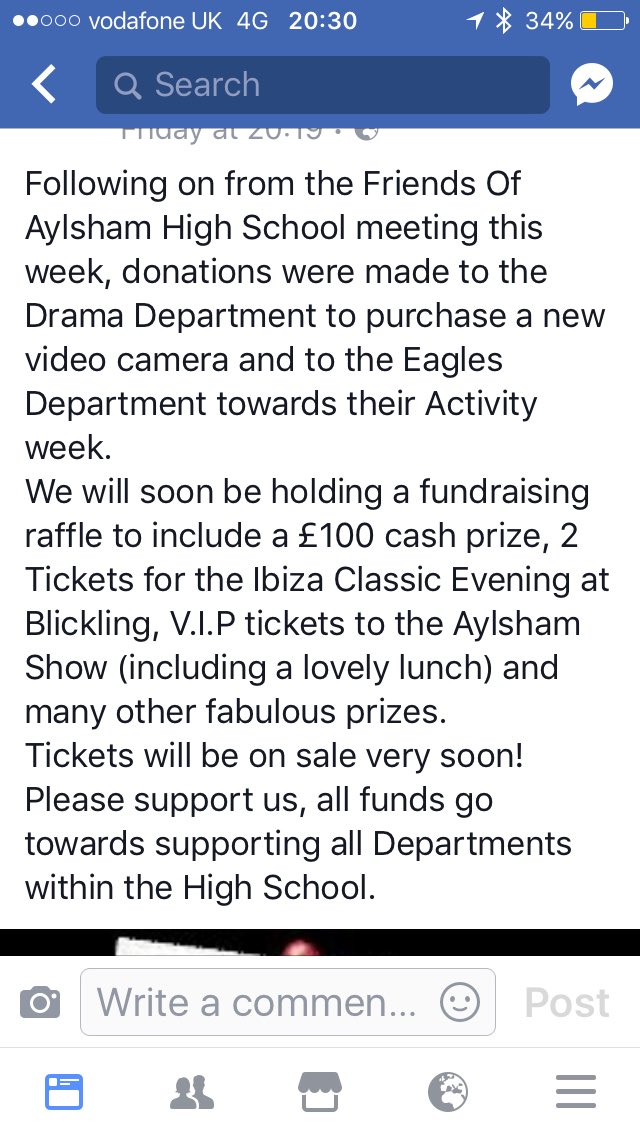Please support &amp; R/T supporting all students <a href="/aylshamhigh/">Aylsham High</a> &amp; <a href="/FriendsofAHS/">FriendsofAHS</a> lets work together &amp; raise those pennies 👍