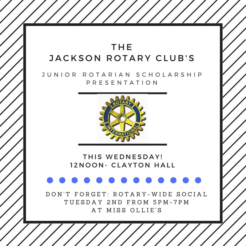 Jackson Rotary Club (@jackson_rotary) on Twitter photo 