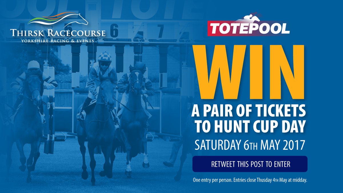 HorseRacingSpy's tweet image. Come racing with us on Hunt Cup day at @ThirskRaces this Saturday!
RT this post to be in with a chance of winning a pair!
Easy!
#comeracing