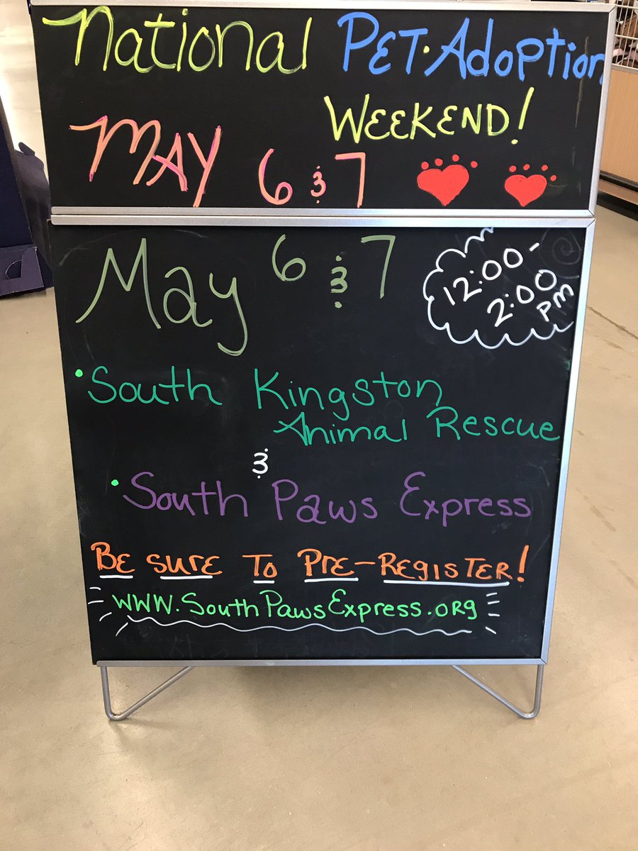 PetSmart3029's tweet photo. National adoption weekend begins Saturday come see us and help us save lives https://t.co/56IKrqAEsS