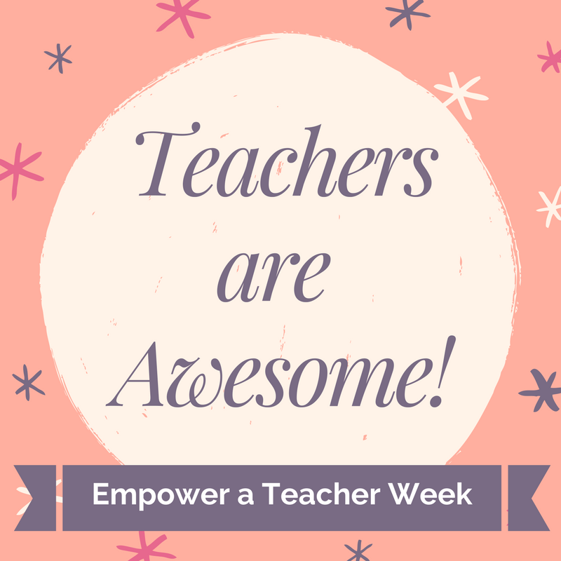 JenniferHasser's tweet photo. We love teachers and want them to succeed! Donate now to raise $$$ to #empowerateacher through training. https://t.co/JwiWQycHmh https://t.co/BxjX8yqmzE