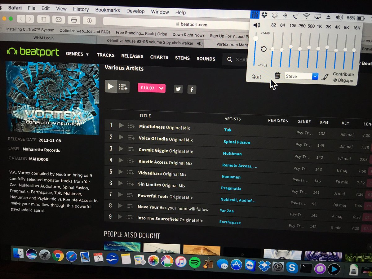 0_steve_1's tweet photo. MacBook System Wide Audio Equalizer App by @RomanBitgapp. Brilliant for making music sound how it should on a Mac #EqMac https://t.co/Gn5am1EDRE