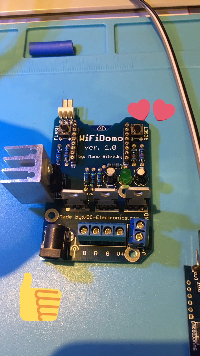 RaspberryPiNL's tweet image. Yet another WiFiDomo has arrived :) #esp #wifidomo #voc-elec #voce