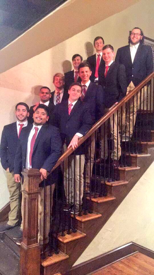 Special shoutout to our newest initiates! Hell of a semester guys #A-B #Spring17