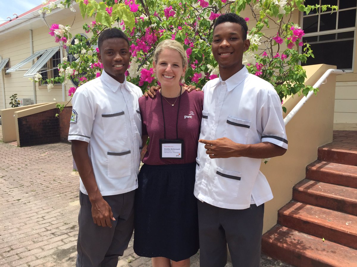 kmcdermott920's tweet image. Spent my morning w/ Korey and Malachi. They hope to be accountants or work in computer science #ProjectBelize #teampwc