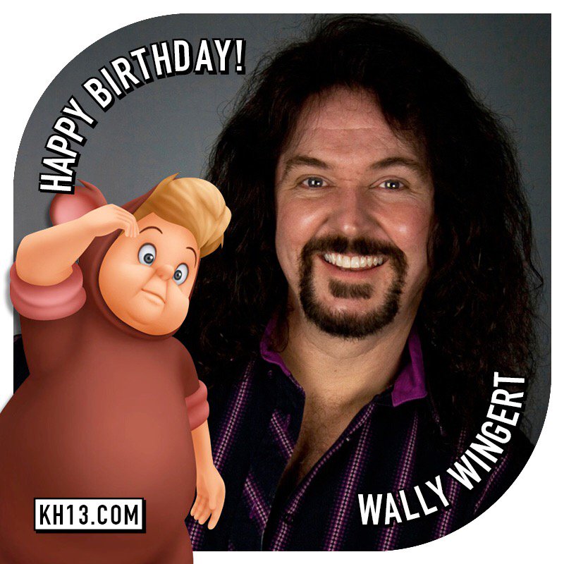  Happy 56th Birthday to Wally Wingert (voice of Cubby in BBS) 