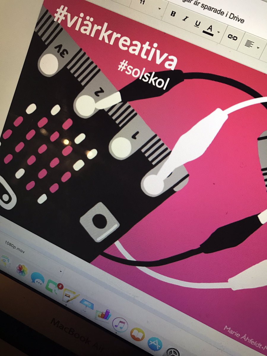 Ses vi på #SETT om några timmar? 😃 @runbacka, @SMKlasser och #digitallearners #microbit #viärkreativa <a href="/froken_z/">Fröken Z</a> <a href="/sandfjord/">Maria Simpson Sandfjord</a> <a href="/CarmendeB/">Carmen de Bruijckere</a>