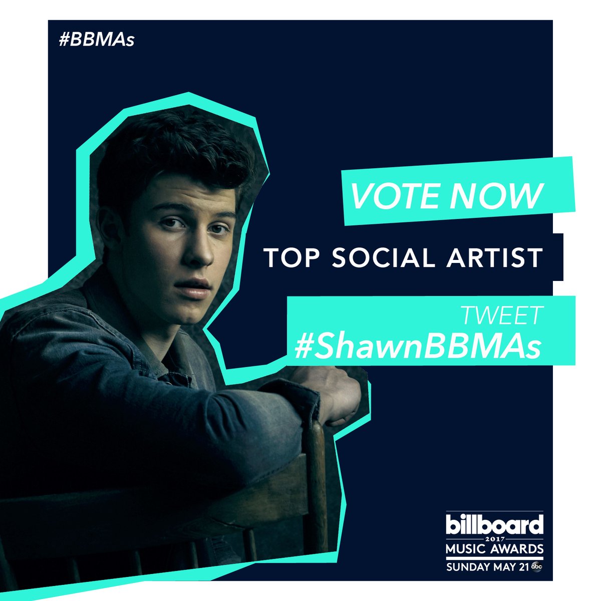 EverFalbaLove's tweet photo. RT to vote for @ShawnMendes for Top Social Artist at the #BBMAs! #ShawnBBMAs https://t.co/D18c7Z83Fn by #ShawnMendes via @c0nvey https://t.co/ECA9Yh9nFB