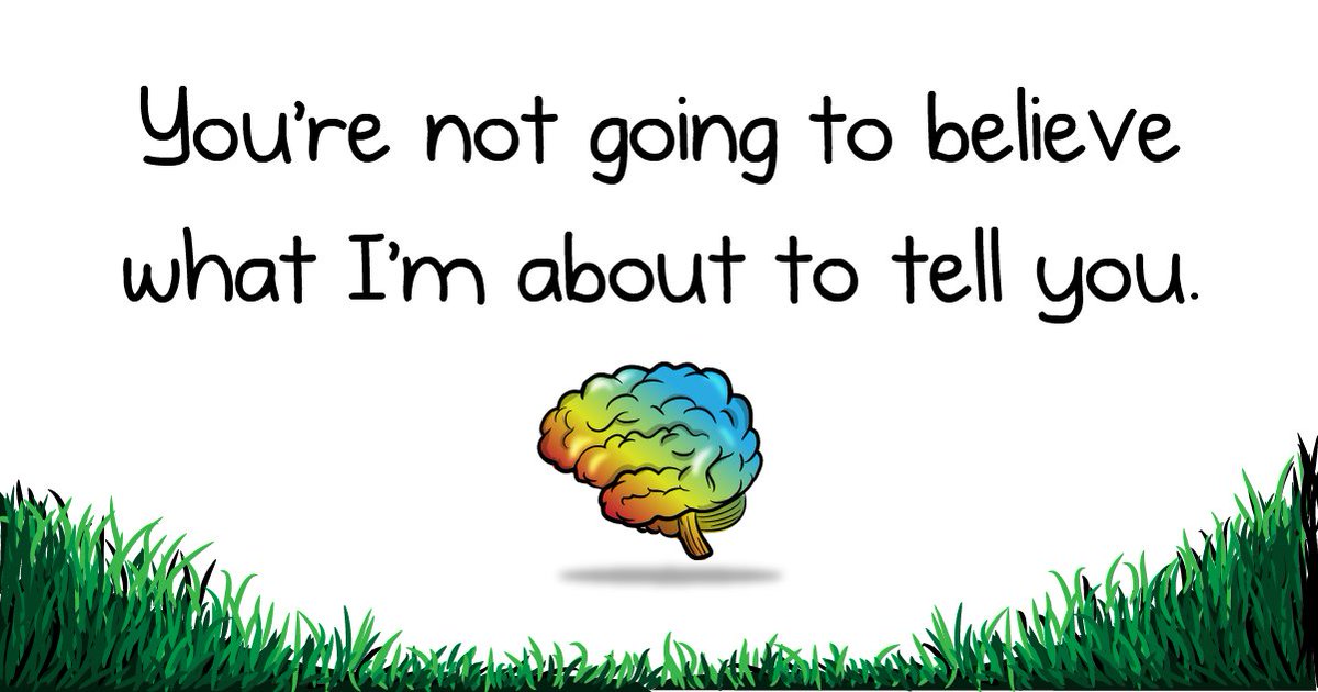 You're not going to believe what I'm about to tell you theoatmeal.com/comics/believe