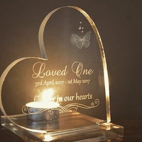 precisdesigns's tweet photo. Before you all go just want to share with you our newest item to our #giftrange #memorial #tealightholder what you think? #wexfordhour https://t.co/JlP6OClrCS
