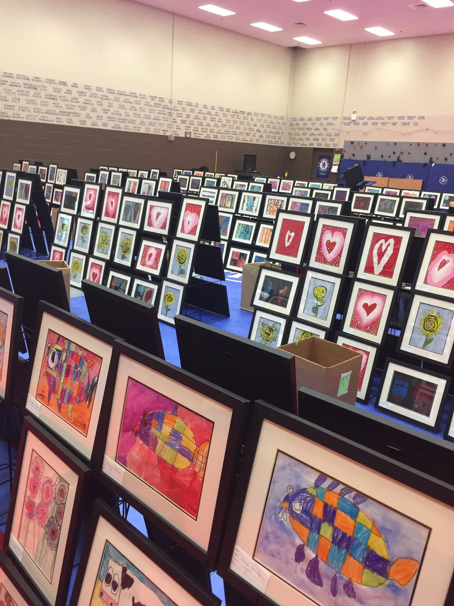 frost_jami's tweet photo. Ready to kick off our Evening in the Garden with an art show featuring our talented students! #CobbSuccess @FordStem @ClaireDunawaCyr #EITG https://t.co/sRSNalPsab