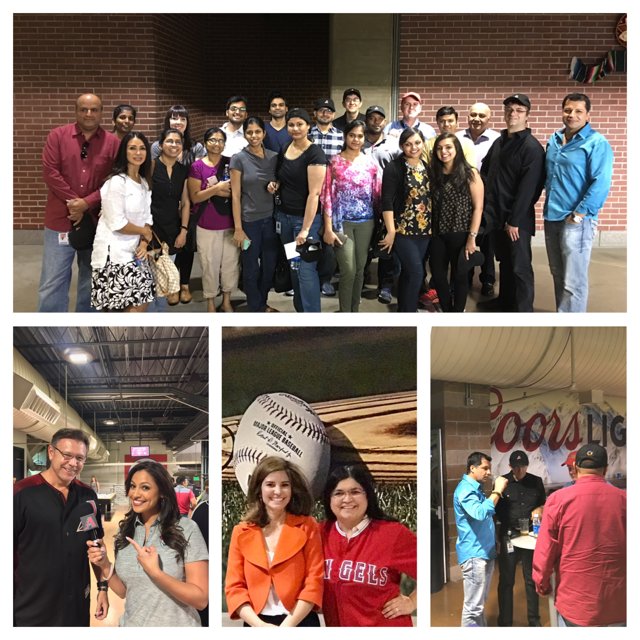 EqualityHealth's tweet photo. Take me to the #Dbacks game! #EqualityHealth and #HealthBI Employee Town Hall and finished the evening in the #CoorsLightStrikeZone. https://t.co/OTeYVJbNyq