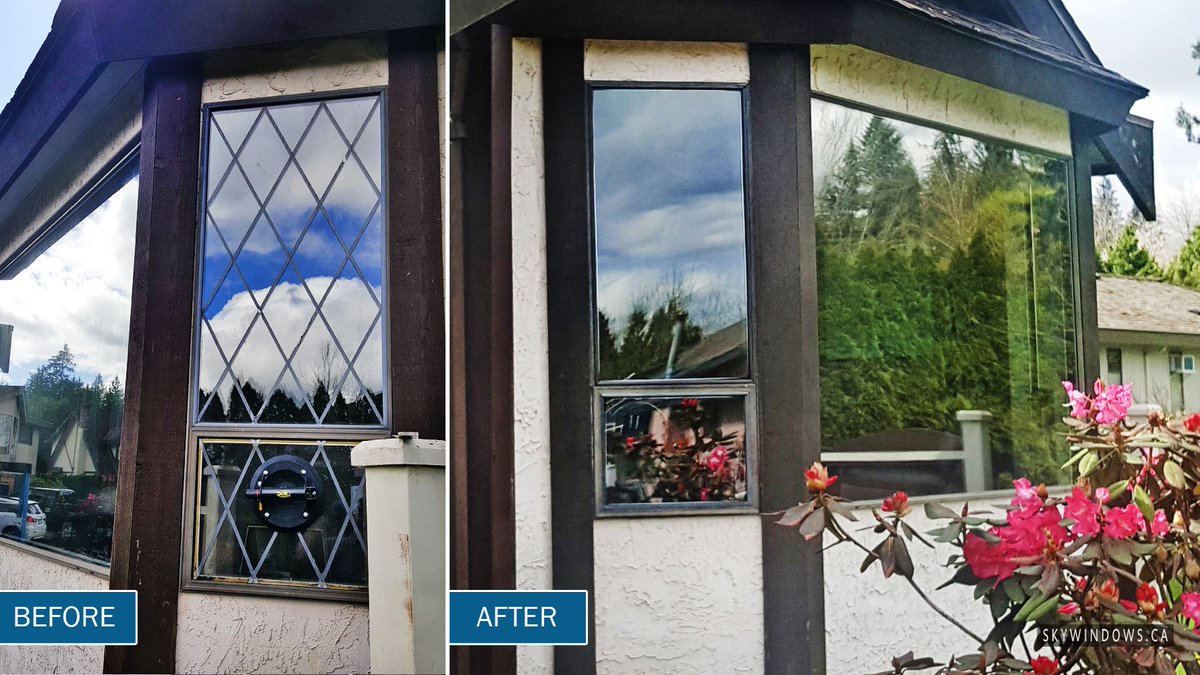 Window Glass Replacement Specialists for Detached Houses: Sky Windows Ltd. in Vancouver BC Area  #familyhome #vancouver #glassreplacement