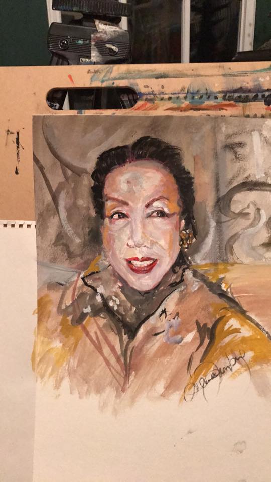 "Art and beauty always heals. We as artists heal our wounds and pain through the art and beauty that we create!" - Melissa Fineberg #SueWong