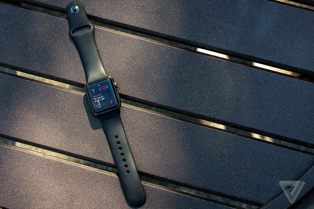 verge's tweet image. Apple Watch sales have nearly doubled since last year theverge.com/2017/5/2/15523…