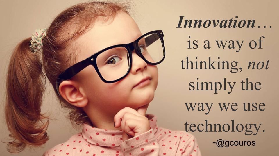 This blog post clears up so many misconceptions we have all heard about Innovation! So good! #edtech #edchat  georgecouros.ca/blog/archives/…