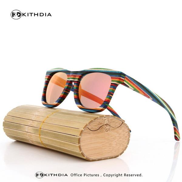 KITHDIA Polarisierte Fahren Sonnenbrille Herren Damen Al-Mg Metall Ultra Metallrahmen S8203