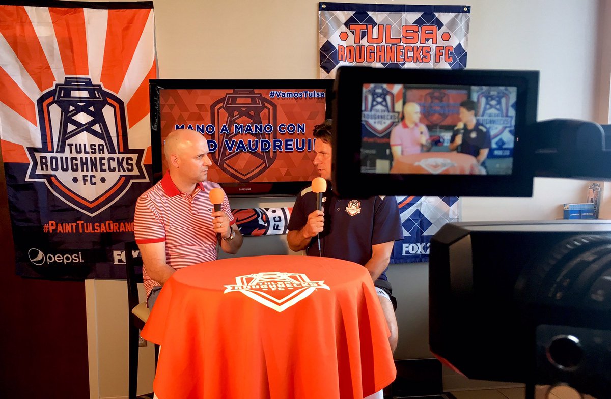 FCTulsa's tweet image. facebook.com/roughnecksfc/v… #VamosTulsa #VaudVille