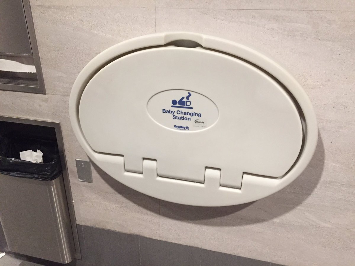 bradley baby changing station