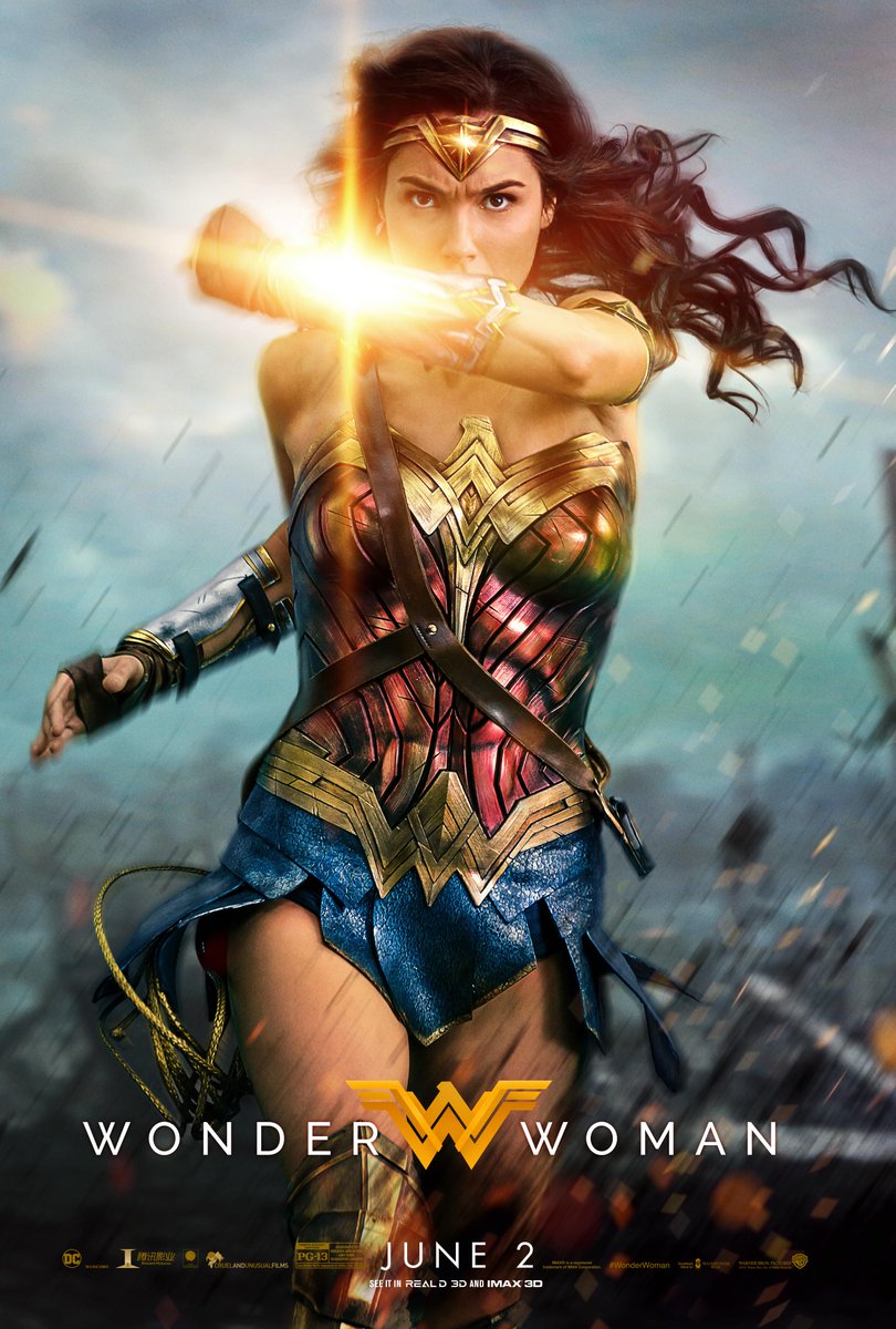 Wonder Woman film poster.