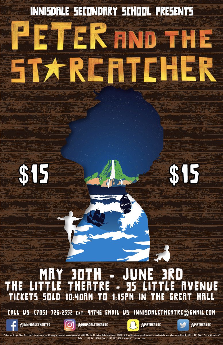 ISStheatre's tweet image. ⭐️Get yerrrr tickets this week! Our magical passes give you a seat for our incredible show! Here's our poster for more info⭐️