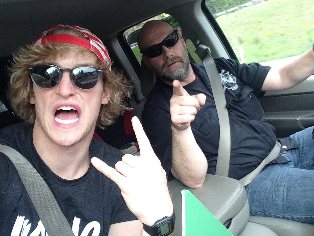 Safe travels <a href="/LoganPaul/">Logan Paul</a> as you hitchhike to Mexico. #LoganPaulVS #seattle