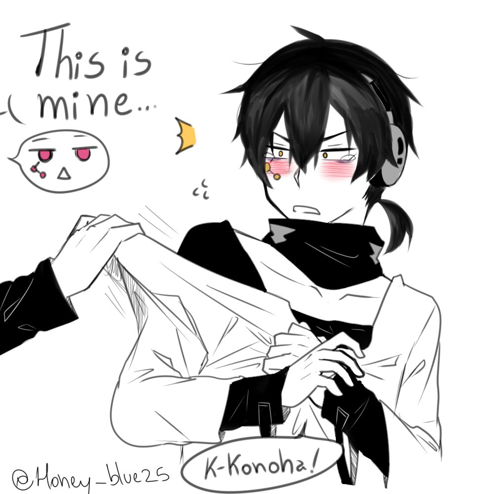 Chio C3 Hiatus Um Kuro Took The Wrong Clothes S Kuroha Konoha カゲロウプロジェクト Kagerouproject 黒コノハ 黒コノコノ コノハ