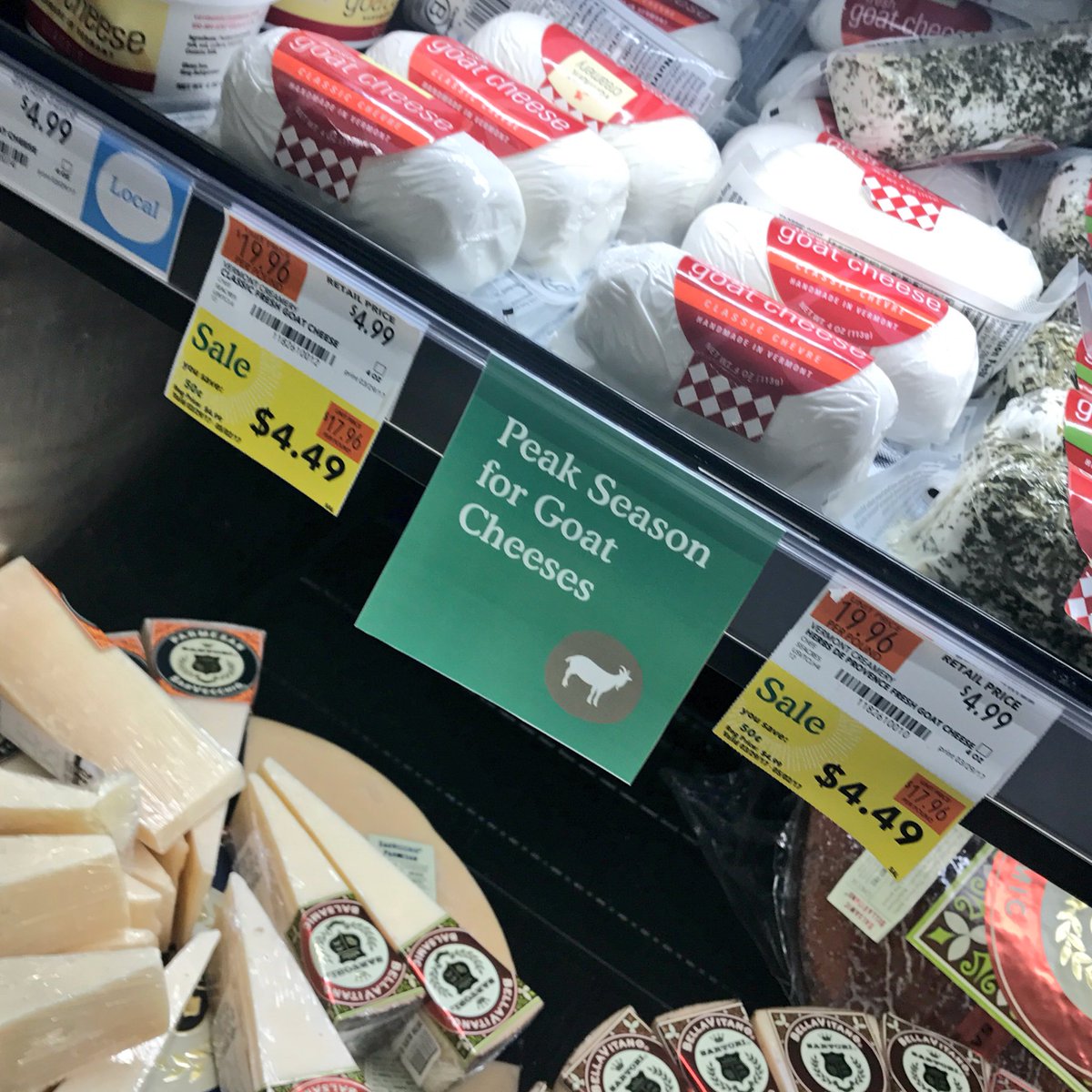 tcantor's tweet image. Unlike pumpkin spice, I have no problem with this as an actual season. #peakgoat