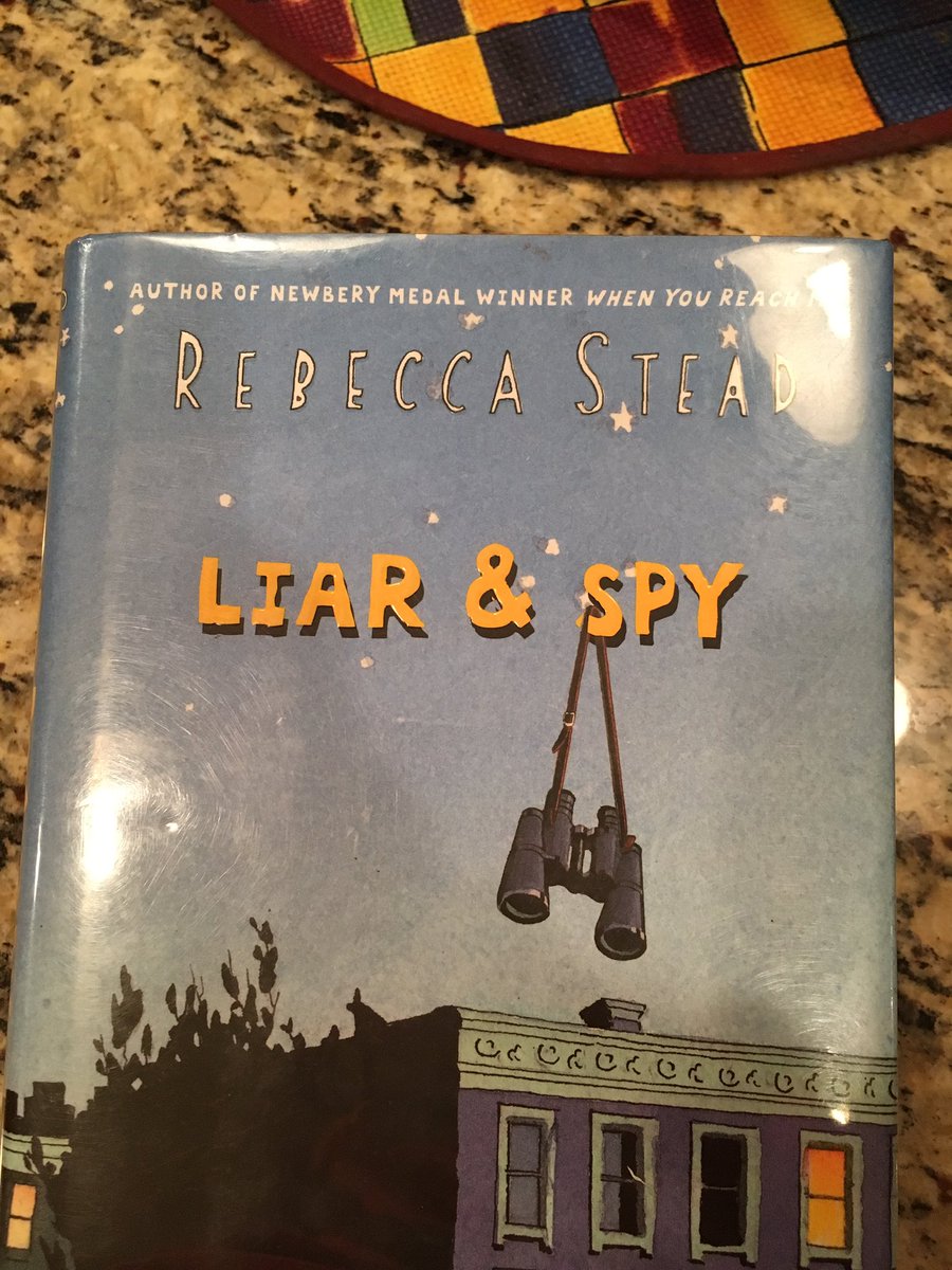 MadisonGailus's tweet photo. "But life is also what's happening now, Georges." - Liar &amp; Spy #bookquotes #librarylife #rebeccastead https://t.co/gSIhZXv0mG