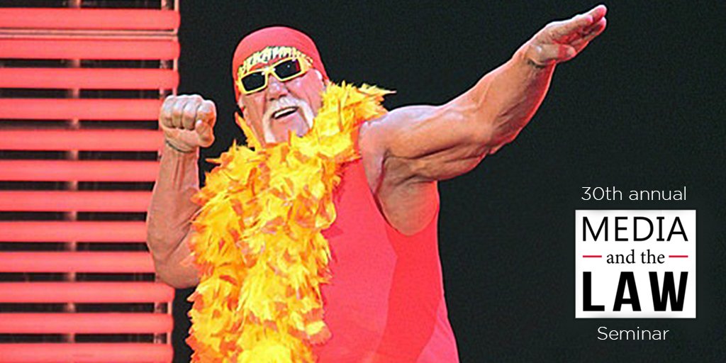 Is Hulk Hogan's win v Gawker a bad omen for media? Find out at Media &amp; the Law Seminar May 5 in KC. ow.ly/EfUP30anrO <a href="/KUJournalism/">KU J-School</a>