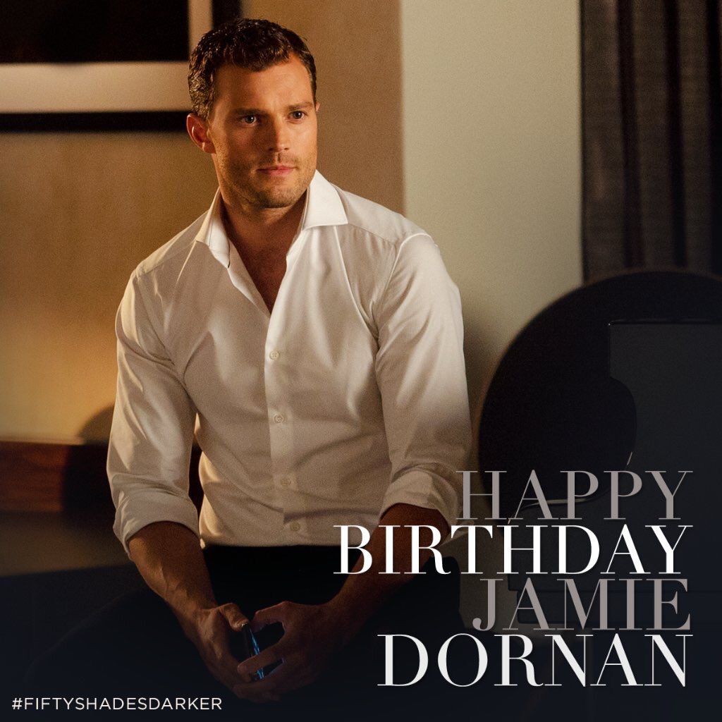 Happy birthday to the man behind the mask, Jamie Dornan! Via 