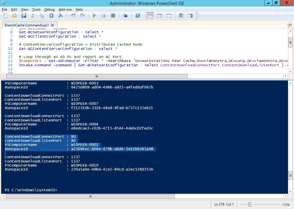 jarwidmark's tweet image. I love PowerShell :) #BranchCache
