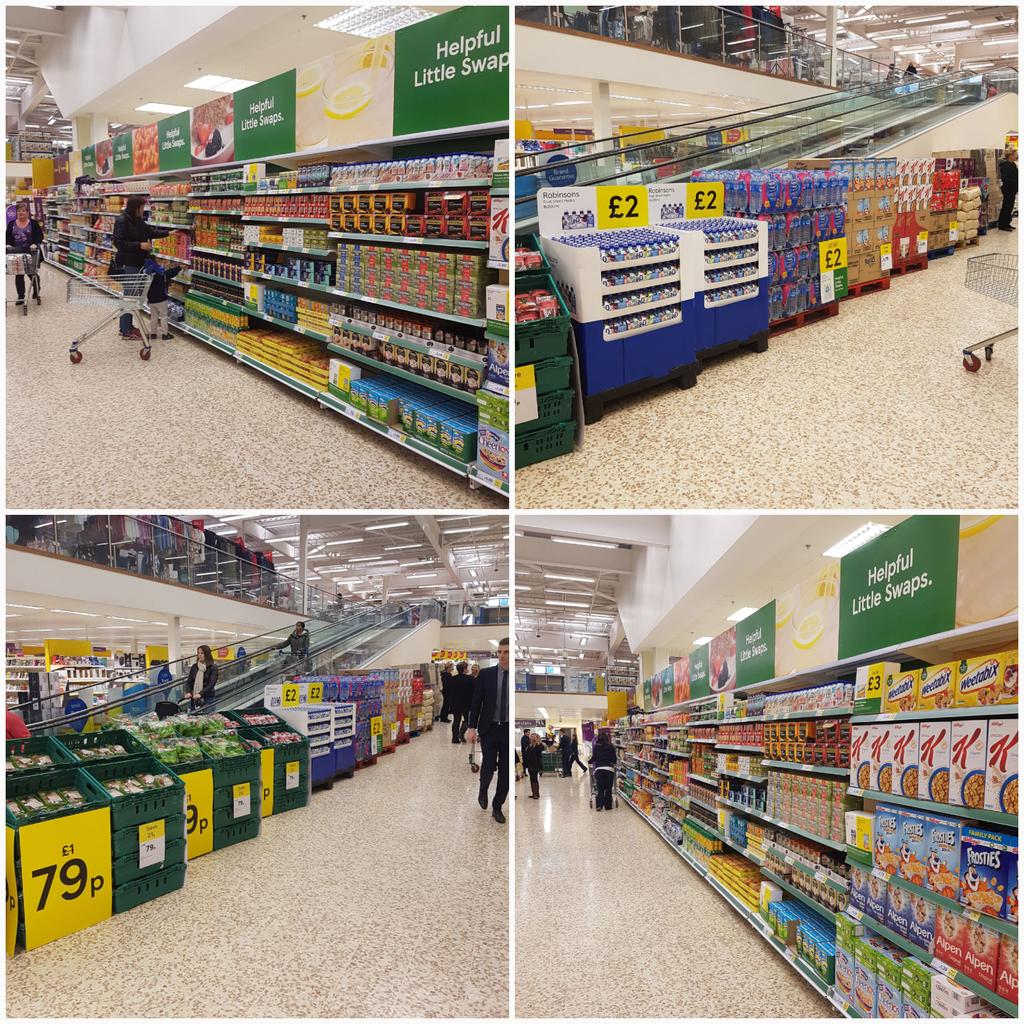 Helpful Little Swaps power aisle one launch in Super Sunbury! Great effort by the grocery team!!👍 <a href="/robbiedinho/">Robbie Greenhill</a> @MattDoherty_20