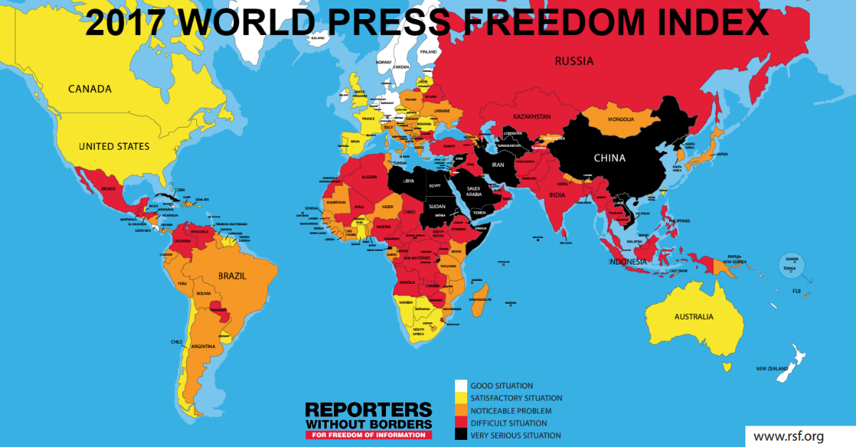 Sweden's tweet photo. Sweden ranks second globally when it comes to press freedom. ✊ https://t.co/JH9ykC4b1x https://t.co/V9QqRr7sDP