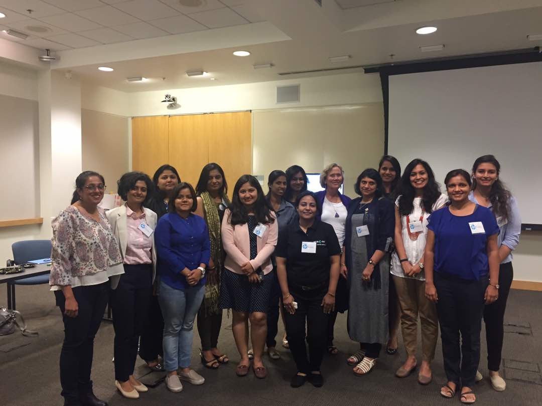 Meeting <a href="/TelleWhitney/">Telle Whitney</a>, CEO and President of the Anita Borg Institute was an enriching experience for these women entrepreneurs! #WEQ2016