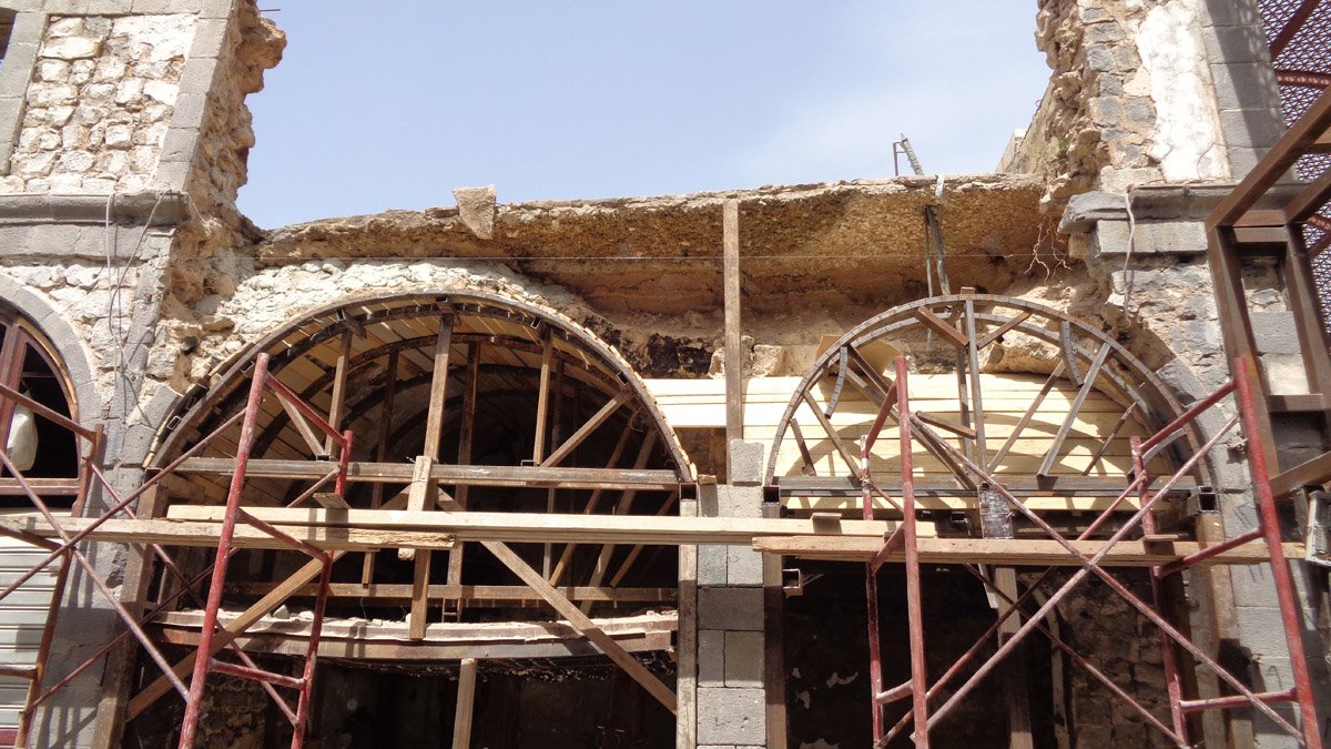 Restoration and Rehabilitation of #Old_Markets at #Homs.. For more: bit.ly/2pE7vPO