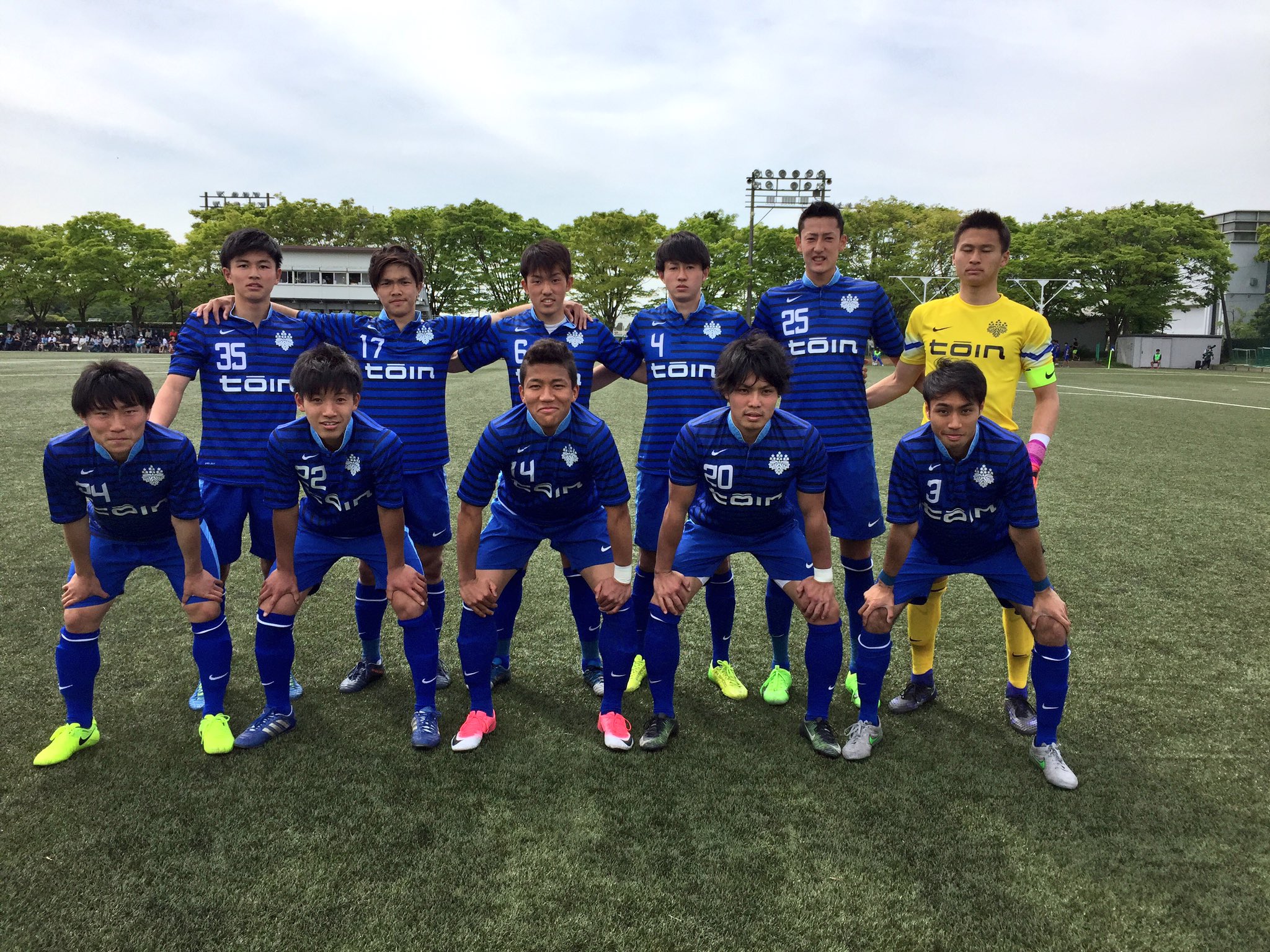 Uzivatel 桐蔭横浜大学サッカー部 公式 Na Twitteru 試合速報 関東大学サッカーリーグ 第3節 Vs筑波大学 後半33分 八戸雄太 1 0 Twitter