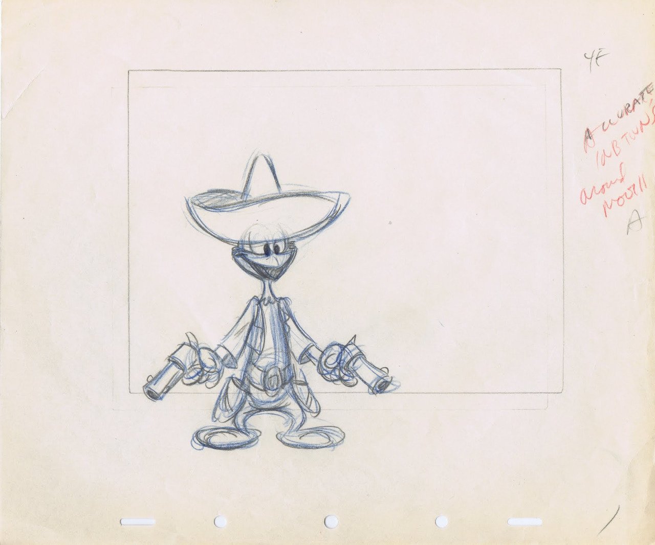 Ronnie del Carmen on Twitter "Ward Kimball. Panchito Pistoles