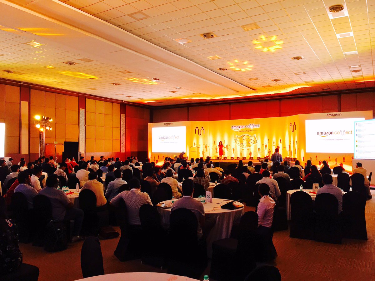 SatishUpadhyay's tweet photo. Full house!
#amazonconnect #TransformTogether https://t.co/kjnAkOxB3d
