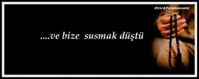 ____VeRiLecek Cevabımız,
Yok SaNıyoRLaR.
____EN güzeL CevabıN
Susmak OLduğuNu,
____BiLmiyoRLaR..

____Susmak Lazım BazeN..