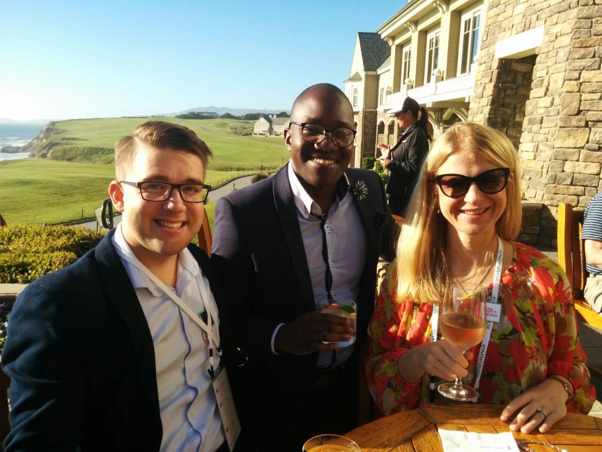 Endeavor SouthAfrica (@endeavorsa) on Twitter photo <a href="/melvyn_lubega/">Melvyn Lubega</a> <a href="/stace_d_brewer/">Stacey Brewer</a> and <a href="/aj_barnes/">Andrew</a> during break at #EndeavorRetreat held in California. #ACultureOfBigThinking #EndeavorSpotlight <a href="/melvyn_lubega/">Melvyn Lubega</a> <a href="/stace_d_brewer/">Stacey Brewer</a> and <a href="/aj_barnes/">Andrew</a> during break at #EndeavorRetreat held in California. #ACultureOfBigThinking #EndeavorSpotlight
