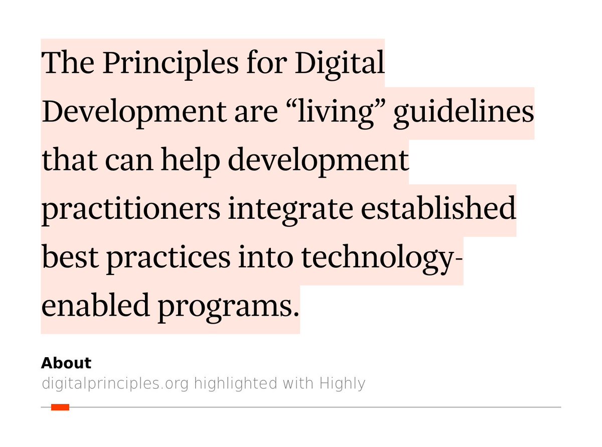 analytics_lca's tweet image. What do I consider when applying Tech to (Social + Env) Impact Projects #DigitalPrinciples
highly.co/hl/PnGyHGuMCF1…