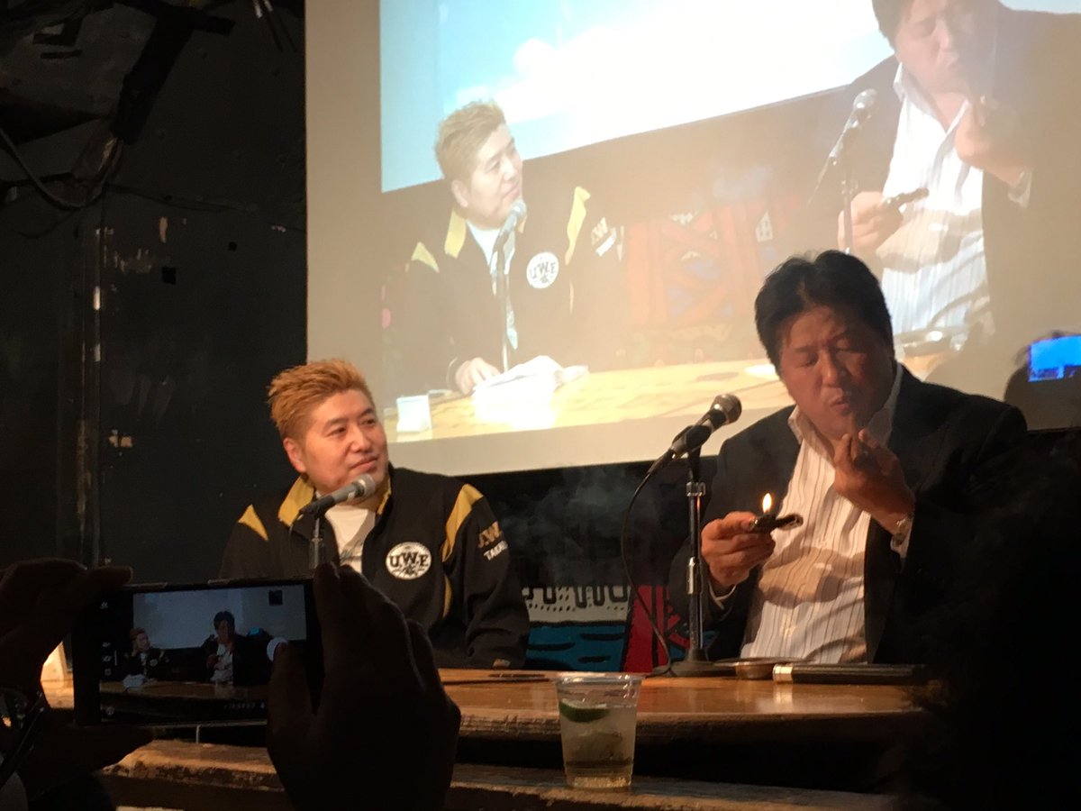 大貫真之介 على تويتر 吉田豪さんと前田日明さんのトーク ピリピリ感満載かと思いきや 終わらない修学旅行話にゲラゲラと キュートな前田さん満載でした 開演前に流れた まりっか 17 もよかった 大貫真之介 على تويتر 吉田豪さんと前田日明さんのトーク ピリピリ感満載かと思いきや 終わらない修学旅行話にゲラゲラと キュートな前田さん満載でした 開演前に流れた まりっか 17 もよかった