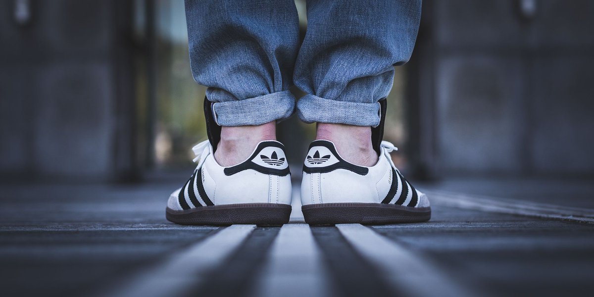 adidas samba og vintage white