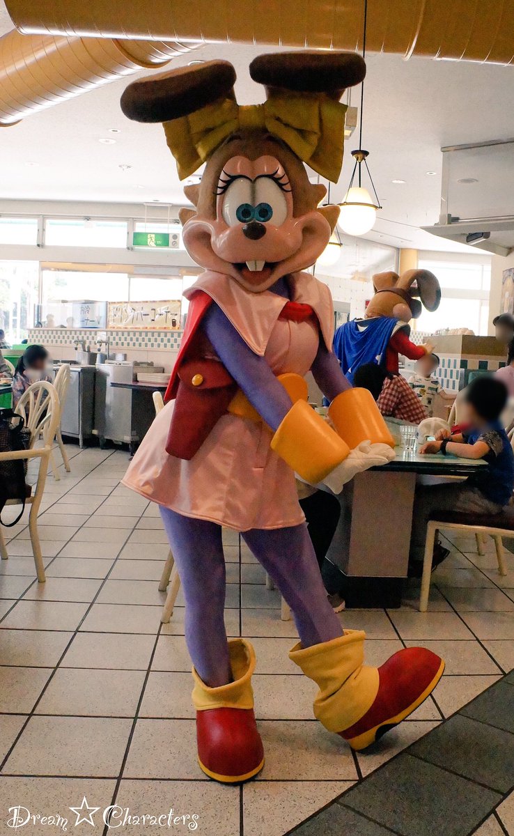 Dream Characters レストラングリーティングでヴィッキーちゃんに会えました スペースワールド