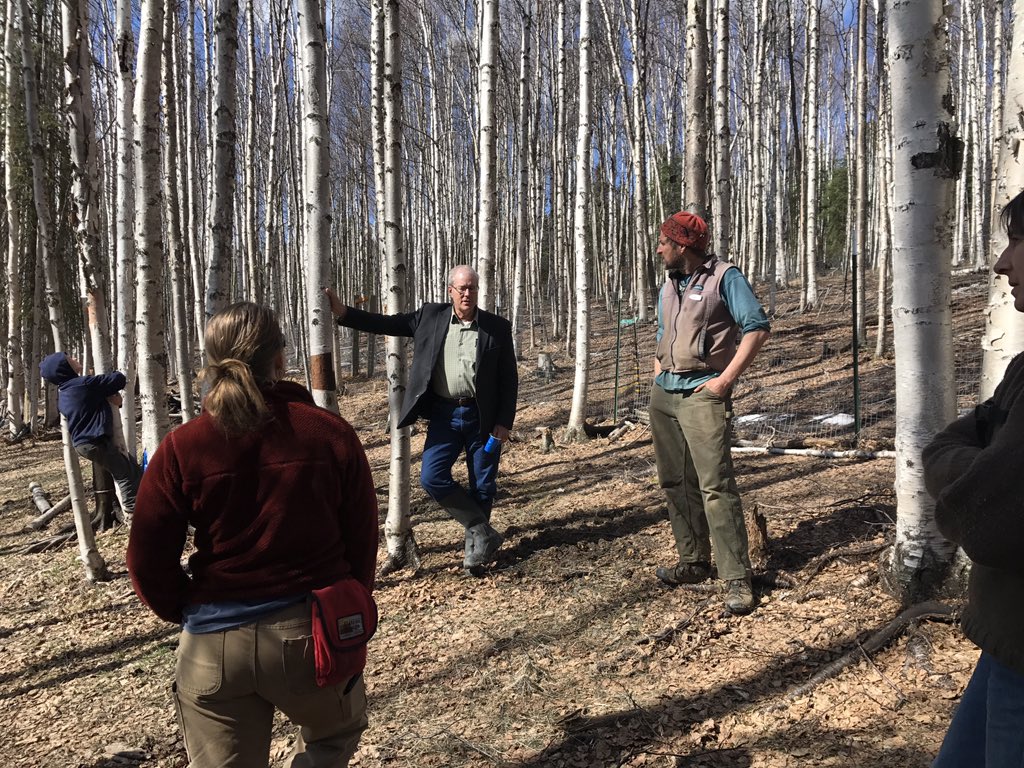 Beautiful day at Calypso farm in Fairbanks with <a href="/JoelSalatin/">Joel Salatin</a>