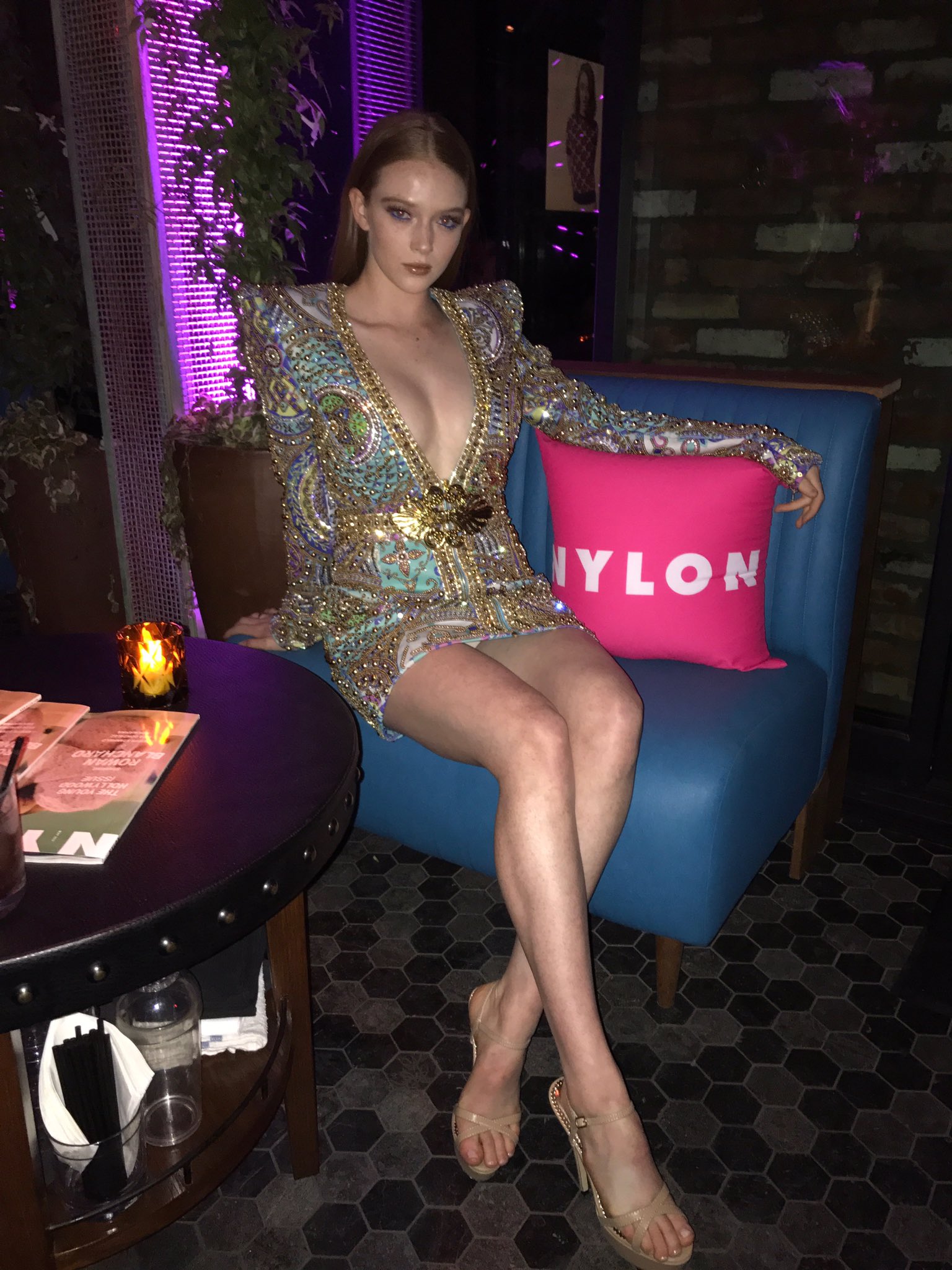 Thompson sexy larsen Larsen Thompson