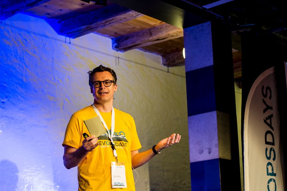 DevOpsZH's tweet image. And we just started! Our very own @martin_thalmann is opening the event! #DevOpsDaysZH #devopsdays
